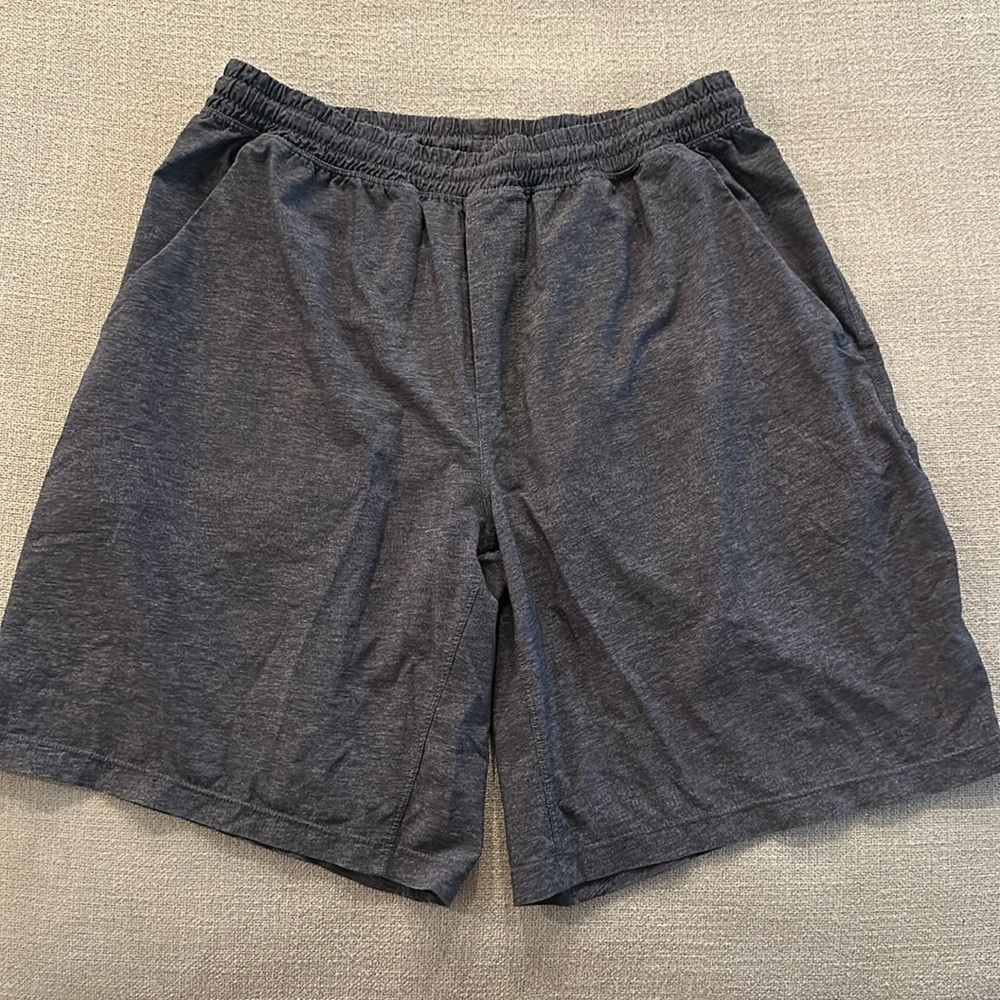 Lululemon Heather gray shorts
